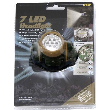 ΦΑΚΟΣ ΚΕΦΑΛΗΣ 7 LED 10-21054