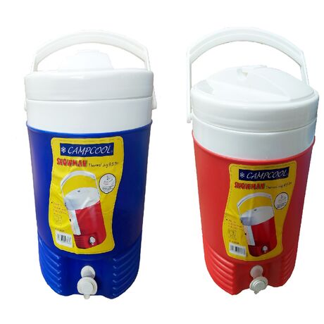 CAMPCOOL ΘΕΡΜΟΣ ΠΟΛΥΟΥΡΕΘΑΝΗΣ  9,5 Lt. ΜΕ ΒΡΥΣΑΚΙ ΣΕ ΚΑΠΑΚΙ ΚΑΙ ΒΑΣΗ 21-03838