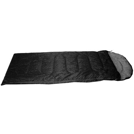 CAMPUS ΥΠΝΟΣΑΚΟΣ FOX II ΜΑΥΡΟ 220x95 cm  ΜΕ ΜΑΞΙΛΑΡΙ 210-8116-14