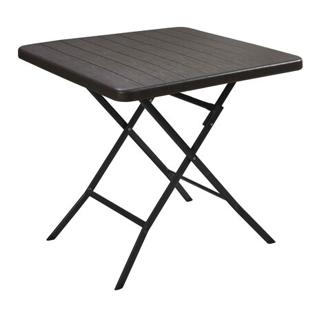ΤΡΑΠΕΖΙ  ΠΤΥΣΣΟΜΕΝΟ CATERING ΤΕΤΡΑΓΩΝΟ ΣΠΑΣΤΟ 78*78*74cm ΑΠΟΜ.ΞΥΛΟΥ 31-30759