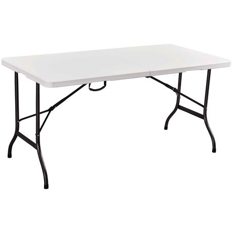 ΤΡΑΠΕΖΙ  ΠΤΥΣΣΟΜΕΝΟ CATERING ΒΑΛΙΤΣΑ 152x74,5x72cm ΛΕΥΚΟ 31-30797