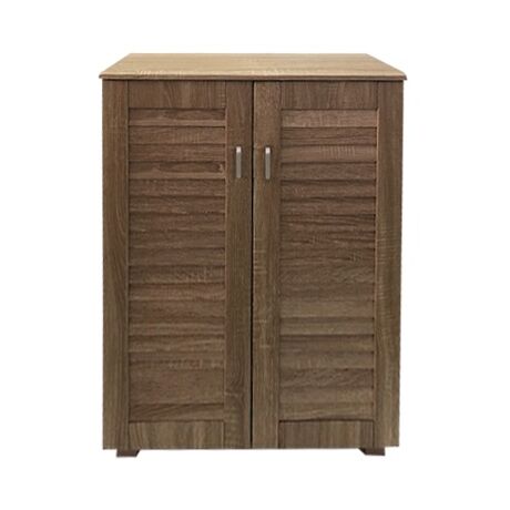 ΠΑΠΟΥΤΣΟΘΗΚΗ  ΜΕ ΔΙΠΛΗ ΠΟΡΤΑ- 5 ΘΕΣΕΙΣ ΑΠΟΘΗΚΕΥΣΗΣ-ΑΕΡΙΖΟΜΕΝΗ ΠΛΑΤΗ  68x32x84,5 εκ ΣΦΕΝΔΑΜΟΣ 63-35198-29