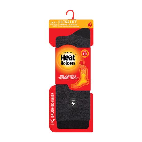 Κάλτσες Ανδρικές Ισοθερμικές Ultra Lite Budapest Charcoal Heat Holders 80098 Κάλτσες Ανδρικές Ισοθερμικές Ultra Lite Budapest Charcoal Heat Holders 80098
