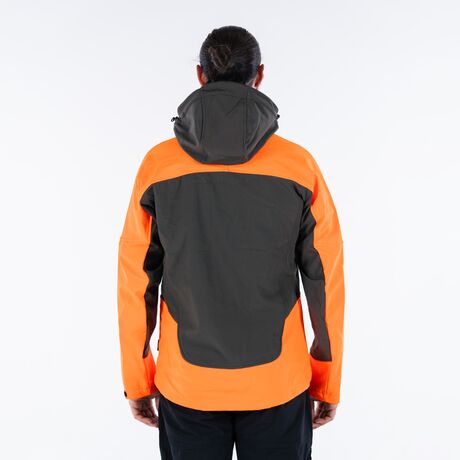Τζάκετ Αδιάβροχο Αντιανεμικό Softshell Πορτοκαλί - Χακί Himalaya II APU 80535