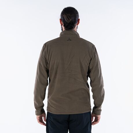 Ζακέτα Ανδρική Fleece Με Φερμουάρ Μπλε APU 80525