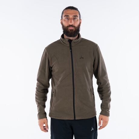 Ζακέτα Ανδρική Fleece Με Φερμουάρ Μπλε APU 80525