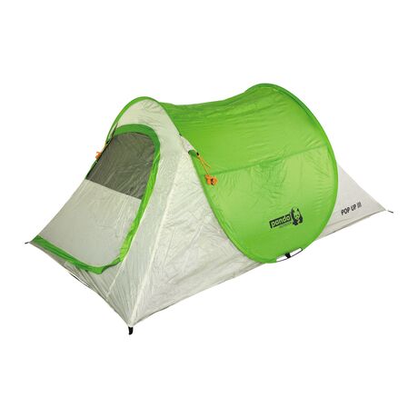 Σκηνή Camping  Pop Up  2 Ατόμων 240x110x100cm Λαχανί PANDA 10208