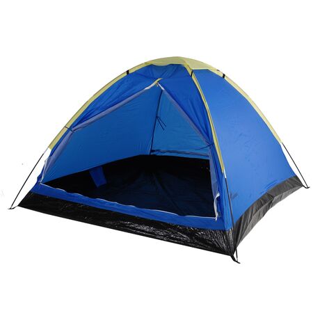 Σκηνή Camping Nova 4 210x240x145cm 4 Ατόμων Μπλέ MAORI 10223