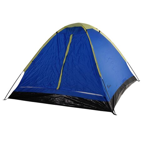 Σκηνή Camping Nova 4 210x240x145cm 4 Ατόμων Μπλέ MAORI 10223