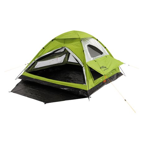 Σκηνή Camping Junior Breeze ΙΙΙ 3 Ατόμων 205x205x145cm Πράσινο PANDA 10305