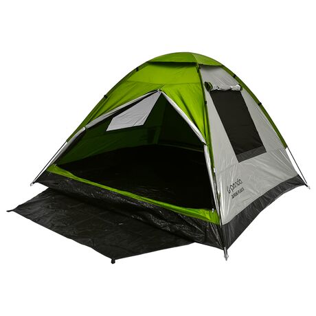 Σκηνή Camping Junior Plus II 205x205x145cm Πράσινο PANDA 10332