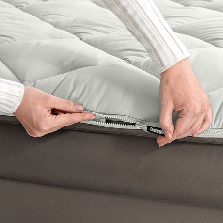 Στρώμα Ύπνου Φουσκωτό Υπέρδιπλο 152x203x51cm Fortech Tough Guard Duvet Top BESTWAY 15442