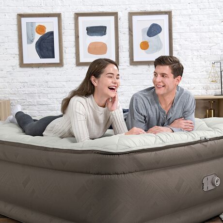 Στρώμα Ύπνου Φουσκωτό Υπέρδιπλο 152x203x51cm Fortech Tough Guard Duvet Top BESTWAY 15442