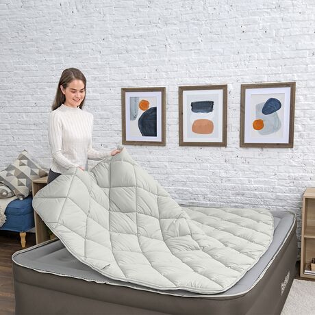 Στρώμα Ύπνου Φουσκωτό Υπέρδιπλο 152x203x51cm Fortech Tough Guard Duvet Top BESTWAY 15442