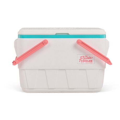 Ψυγείο Φορητό Ισοθερμικό PIC NIC 25Qt/23Lt Άσπρο/Ροζ IGLOO 41601
