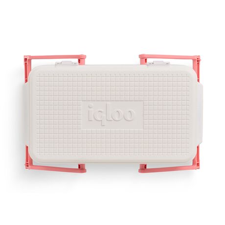 Ψυγείο Φορητό Ισοθερμικό PIC NIC 25Qt/23Lt Άσπρο/Ροζ IGLOO 41601