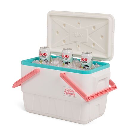 Ψυγείο Φορητό Ισοθερμικό PIC NIC 25Qt/23Lt Άσπρο/Ροζ IGLOO 41601