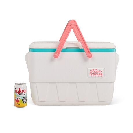 Ψυγείο Φορητό Ισοθερμικό PIC NIC 25Qt/23Lt Άσπρο/Ροζ IGLOO 41601