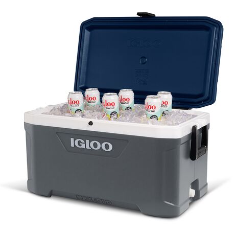 Ψυγείο Φορητό Ισοθερμικό Max Cold 70Qt/66Lt Γκρι/Μπλε IGLOO 41624