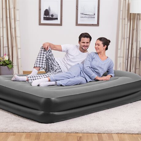 Στρώμα Ύπνου Φουσκωτό Με Ενσωματωμένη Ηλεκτρική Αντλία Υπέρδιπλο Queen Tritech 203x152x46cm BESTWAY 15322