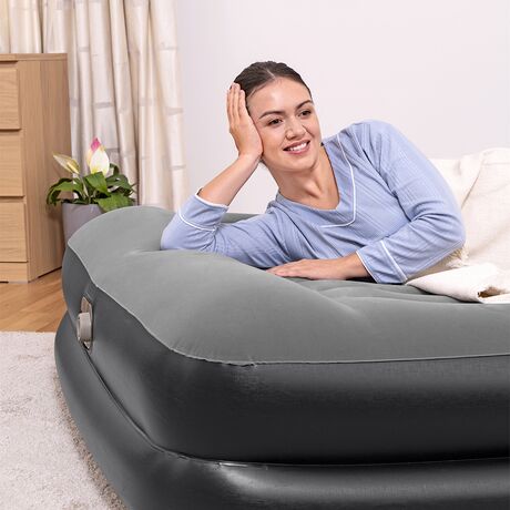 Στρώμα Ύπνου Φουσκωτό Με Ενσωματωμένη Ηλεκτρική Αντλία Υπέρδιπλο Queen Tritech 203x152x46cm BESTWAY 15322