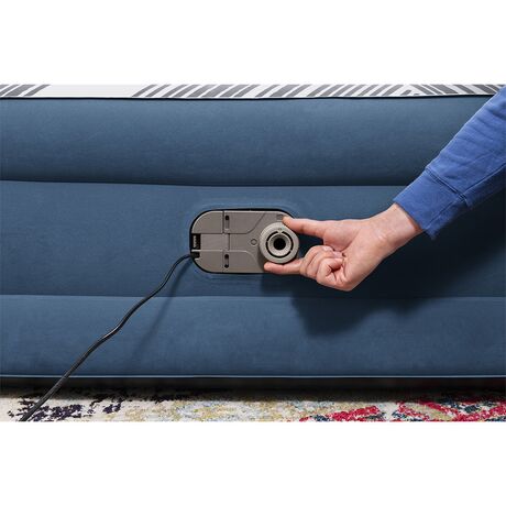 Στρώμα Ύπνου Φουσκωτό Υπέρδιπλο με Ενσωματωμένη Ηλεκτρική Αντλία 203x152x46cm Tritech Fashion Flock BESTWAY 15401