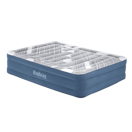 Στρώμα Ύπνου Φουσκωτό Υπέρδιπλο με Ενσωματωμένη Ηλεκτρική Αντλία 203x152x46cm Tritech Fashion Flock BESTWAY 15401