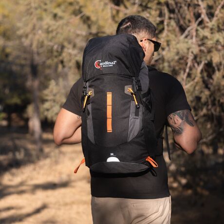 Σακίδιο πεζοπορίας, αδιάβροχο Daypack Cardinal 50L 790 μαύρο Σακίδιο πεζοπορίας, αδιάβροχο Daypack Cardinal 50L 790 μαύρο