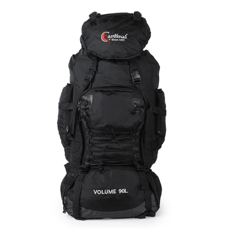 Σακίδιο πλάτης ορειβατικό υπαίθριο αδιάβροχο 990 90L μαύρο Σακίδιο πλάτης ορειβατικό υπαίθριο αδιάβροχο 990 90L μαύρο