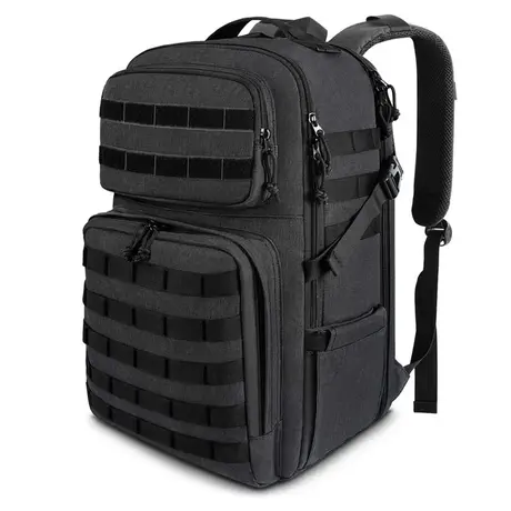 Σακίδιο πλάτης Military 32L  17,3” Matein 6056 μαύρο