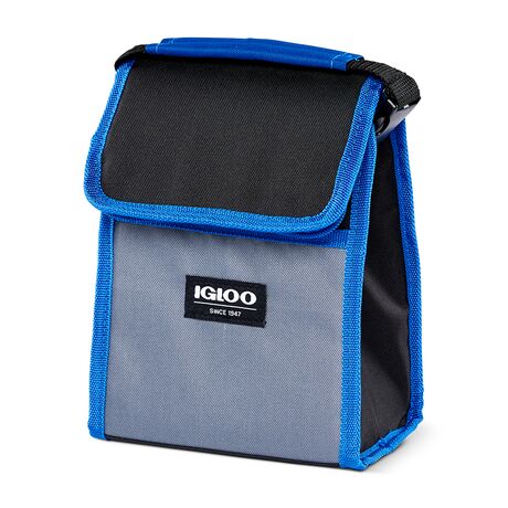 Τσάντα Ψυγείο Χειρός Lunch Sack Μαύρο/Γκρι/Μπλε IGLOO 41328