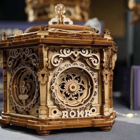 ROKR Secret Garden DIY Mechanical Music Box AMK52