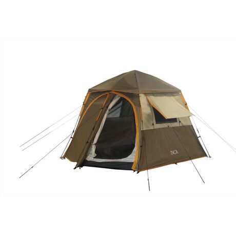 Σκηνή Camping 4 Ατόμων INCA Cabana Καφέ