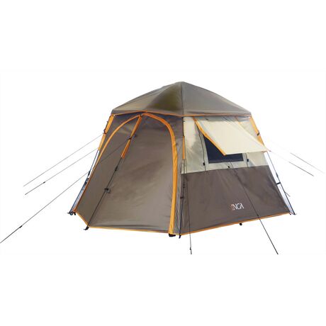 Σκηνή Camping 4 Ατόμων INCA Cabana Καφέ