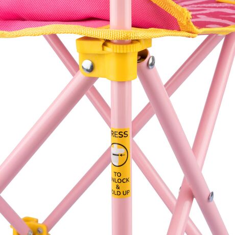 Καρέκλα Παραλίας Αναδιπλούμενη Παιδική (Φούξια) 21FE-FUR