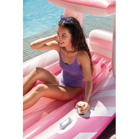 Στρώμα Θαλάσσης INTEX Pink Paradise Boat Float 57804 Στρώμα Θαλάσσης INTEX Pink Paradise Boat Float 57804