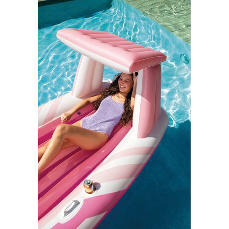 Στρώμα Θαλάσσης INTEX Pink Paradise Boat Float 57804 Στρώμα Θαλάσσης INTEX Pink Paradise Boat Float 57804