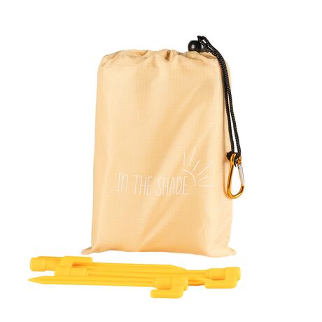 Ψάθα Παραλίας 210x200cm Μπέζ-Γκρι IN THE SHADE 13418 Ψάθα Παραλίας 210x200cm Μπέζ-Γκρι IN THE SHADE 13418