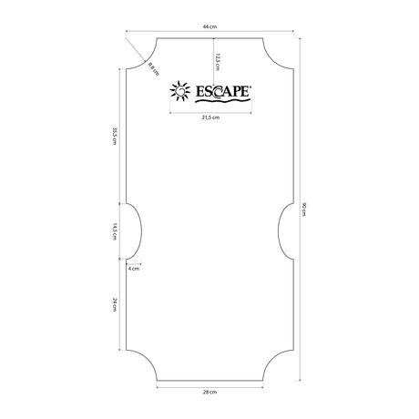 Ανταλλακτικό Ύφασμα Escape High Back / Escape Plus Sand 15924