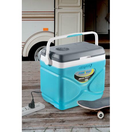 Ψυγειο Ηλεκτρικο Prudence  Ac/dc 30ltr Μπλε Pinnacle
