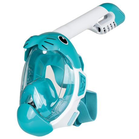 ΜΑΣΚΑ FULL FACE SEAL JUNIOR XS ΑΣΠΡΟ/ΤΥΡΚΟΥΑΖ  61086-ΑΣΠΡΟ/ΤΥΡΚΟΥΑΖ