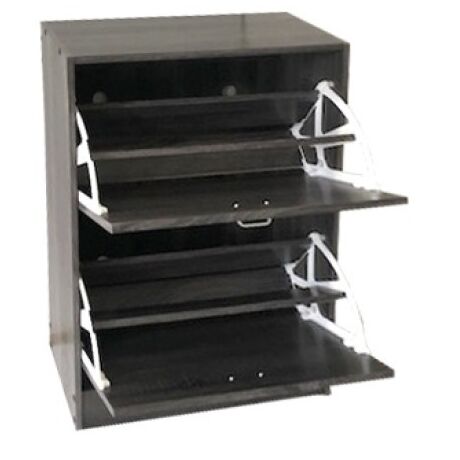 Παπουτσοθήκη με Δύο Πόρτες 63x24x80cm Γκρί Οξιά VELCO Pro Systems 63-35242-30