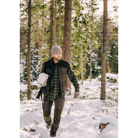 1121 Knitted Πλεκτος Σκουφος Pinewood