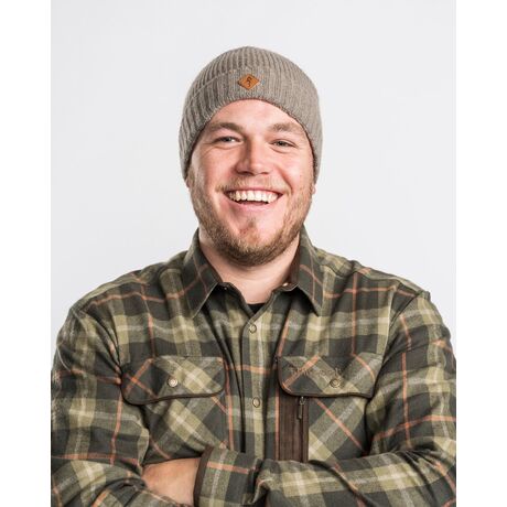 1121 Knitted Πλεκτος Σκουφος Pinewood