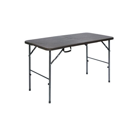 Τραπέζι Catering Πτυσσόμενο Απομίμηση Ξύλου 120x60x74cm CAMPUS 31-37840