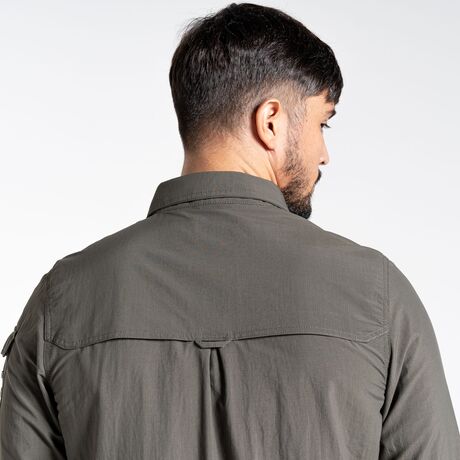 Cms605 Nosilife Adventure ii Μακρυμανικο Τεχνικο Πουκαμισο Craghoppers