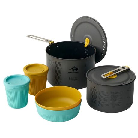 Frontier ul σετ Μαγειρικων Σκευων με 2 Κατσαρολες (2p, 6 Piece)