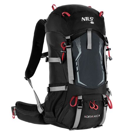 Σακίδιο Πλάτης Ορειβατικό Nils Camp NC1993 NORTHLAKE BLACK 40L (30+10)