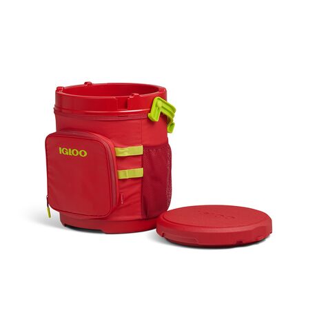 Ψυγείο Φορητό Ισοθερμικό Δοχείο Πάγου BUCKET 20Qt/18.9Lt Κόκκινο IGLOO 41224