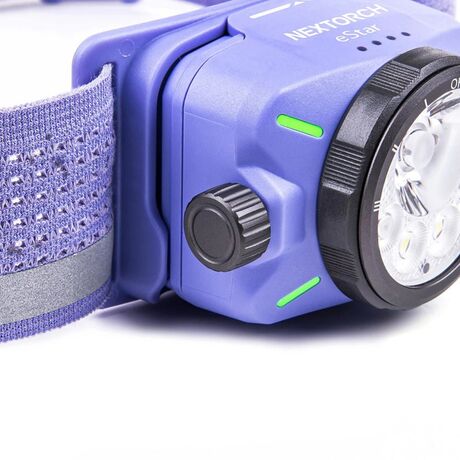 Φακος Estar (li-Po*2) Purple-1300 Lumens Nextorch
